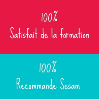 100% Statisfaits 100% Statisfaits