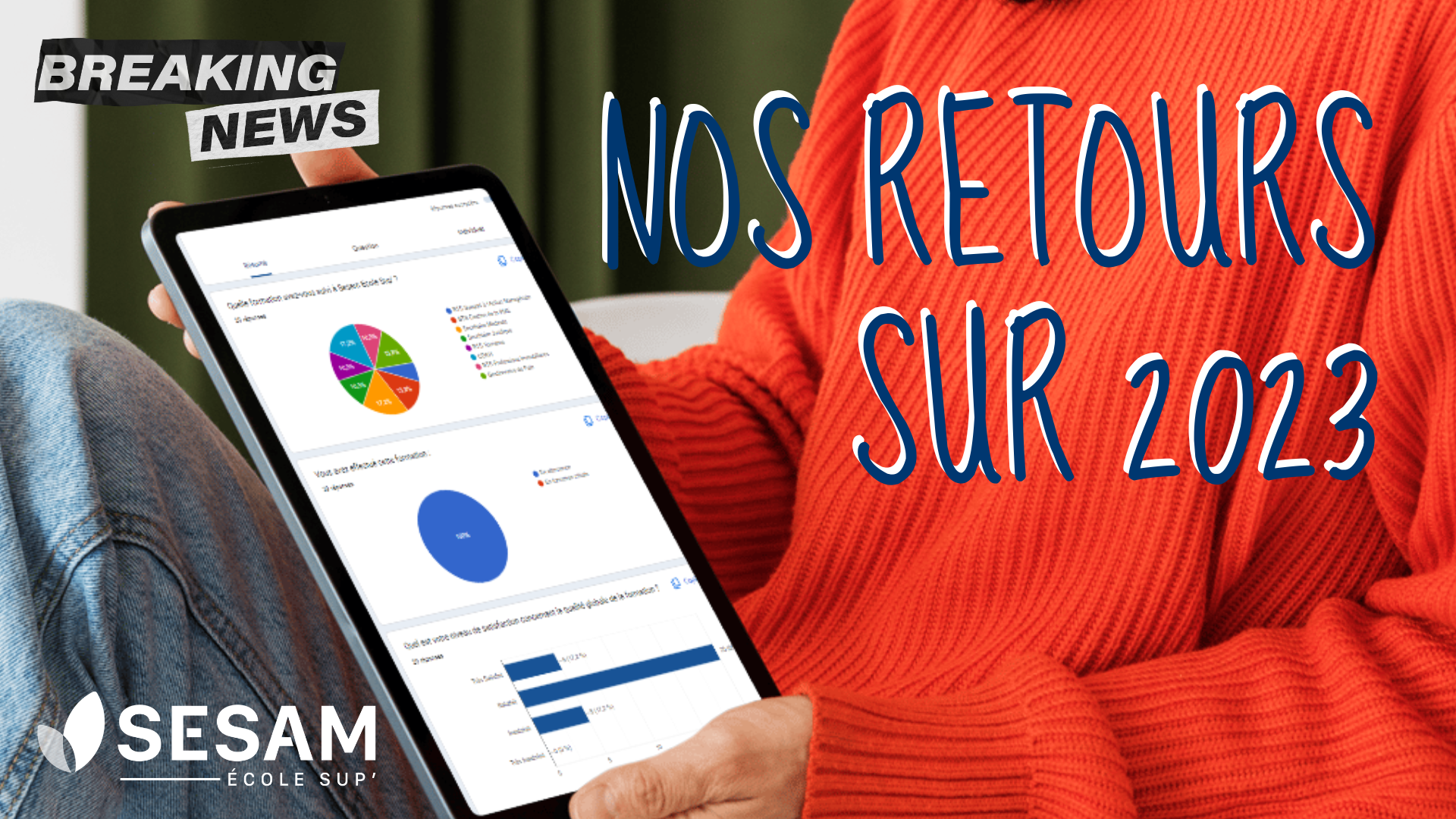 NOS STATISTIQUES ANNÉE 2023 SESAM ECOLES SUP'